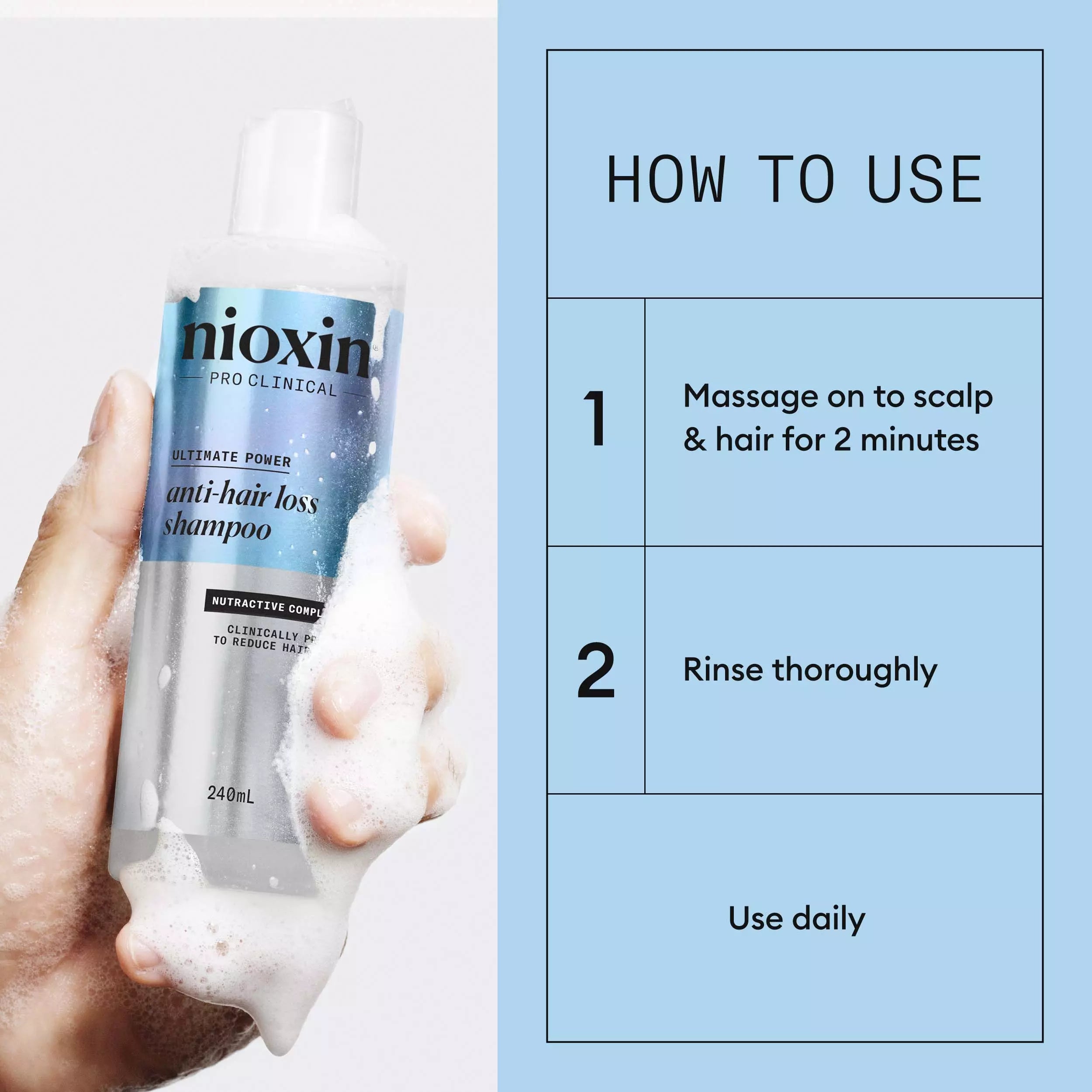 Ultimate Power™ Anti-Hairloss Shampoo 240 ml